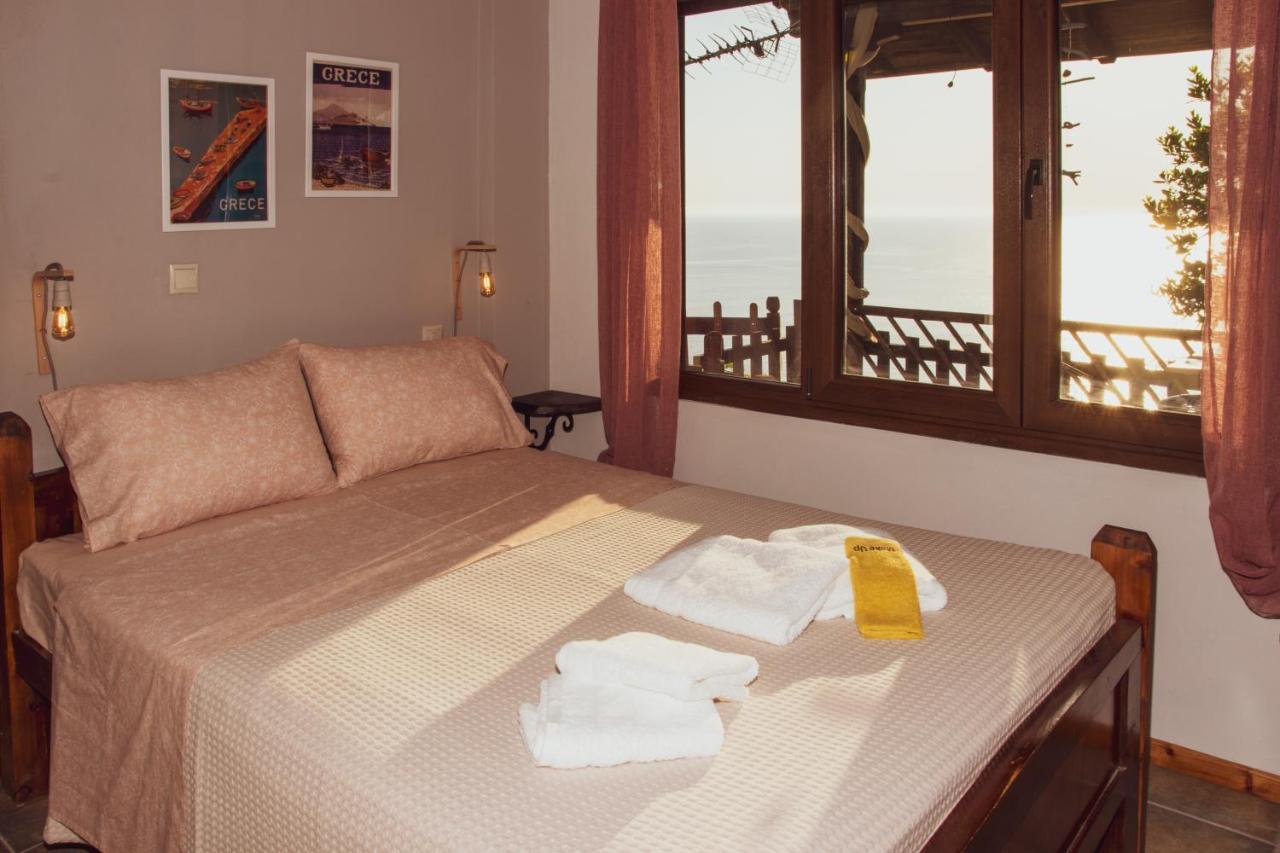 Balcony On The Rocks Villa Agioi Saranta Luaran gambar
