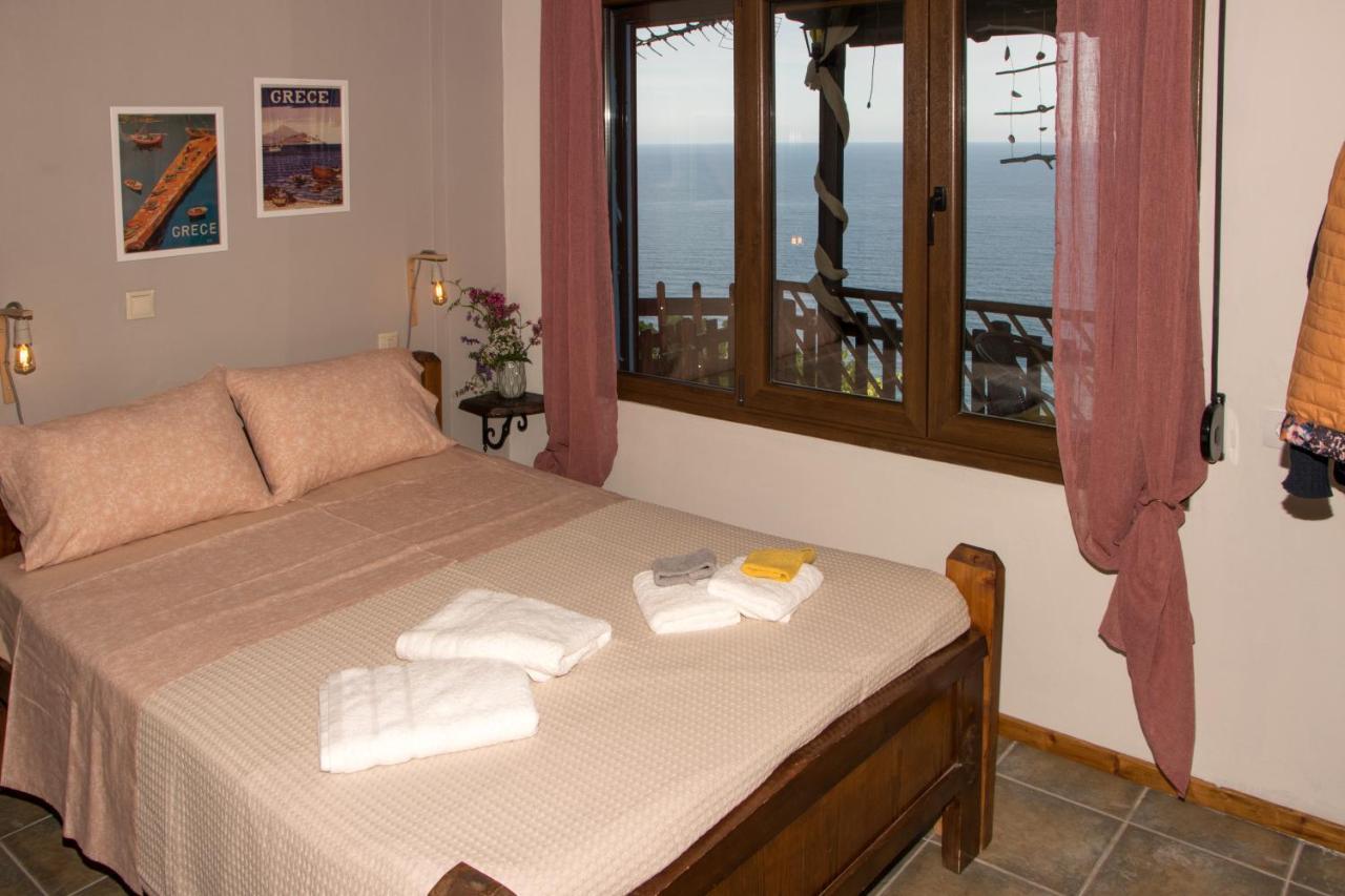 Balcony On The Rocks Villa Agioi Saranta Luaran gambar